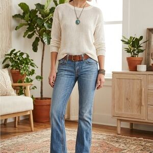 GAP Light Blue Flare Jeans - Women's Wide Leg. VINTAGE